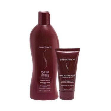 Imagem de Senscience True Hue Shampoo 280ml + Máscara Inner Restore Intensif Moi