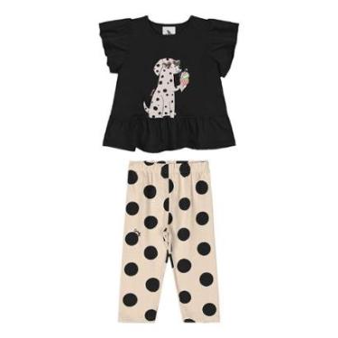 Imagem de Conjunto Blusa e Legging Bebê Menina Quimby-Feminino