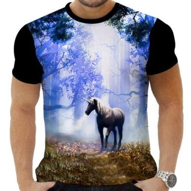 Imagem de Camiseta Camisa Personalizada Animal Mágico Unicórnio 8 - OBDS, INF 10