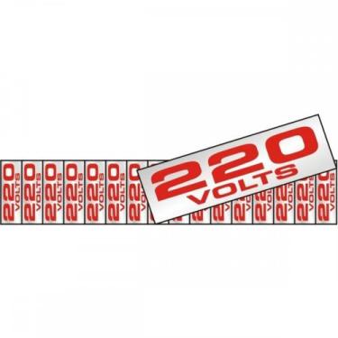 Imagem de Placa Sinalizacao Aluminio 01,5X3,5 ''220V'' Com 16 Pecas 100Cp - SINA