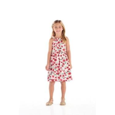 Imagem de Vestido Infantil em Cotton Sem Manga Quimby-Feminino