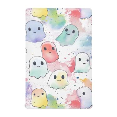 Imagem de xigua Lençóis de berço fofos para meninas e meninos, lençol macio e respirável adequado para berço padrão e cama infantil 71 x 132 cm