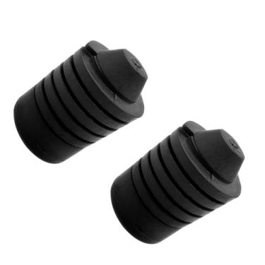 Imagem de Yidcidu 2 peças de amortecedor de capô de carro, almofadas protetoras de borracha com redução de ruído de absorção de choque, almofadas de suporte de limite de capô de veículo OEM #90541-15019