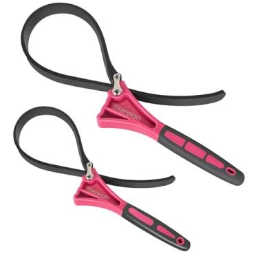 Imagem de Pacote com 2 tiras de borracha, diâmetro do filtro de óleo de 10 cm e 15 cm para abridor de jarras, filtro de água, encanamento, pia, torneira