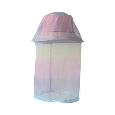 Imagem de Chapéu De Jardinagem Com Rede De Malha Anti-Insetos Para Caminhadas, C