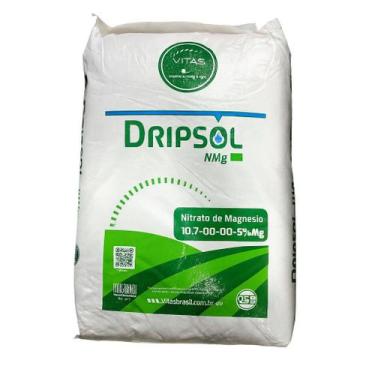 Imagem de Adubo Dripsol Nitrato de Magnésio 500g  Nutrição Rápida e Eficiente pa