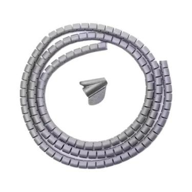 Imagem de Protetor De Cabo Espiral Flexível 2M, Organizador De Cabos, Tubo De Ge