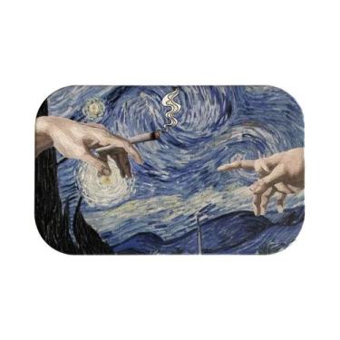 Imagem de Estojo Masculino Para Cigarros, Papel De Enrolar, Ervas E Tabaco, Caix