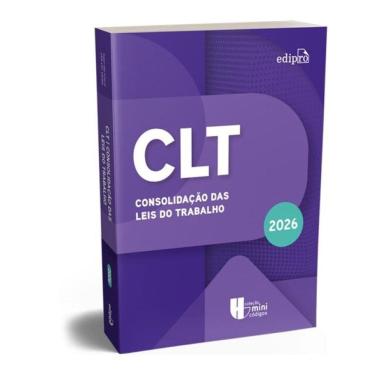 Imagem de Clt 2026 - Consolidação Das Leis Do Trabalho
