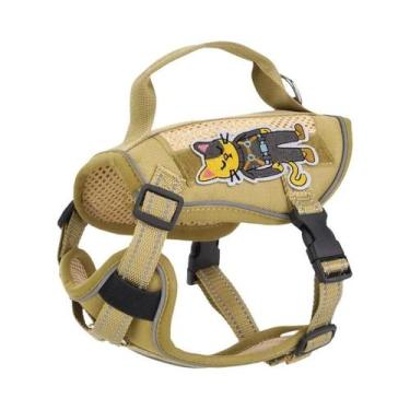 Imagem de Coleira Tática Para Cães Pequenos E Gatos, Colete Ajustável De Malha M