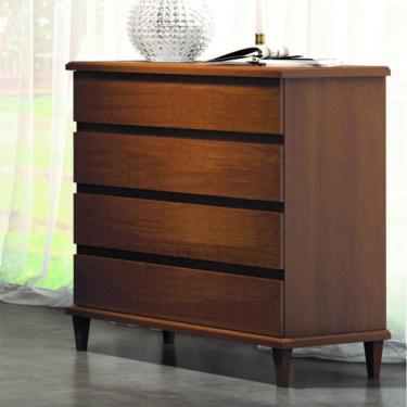 Imagem de Cômoda para Quarto 4 Gavetas Lisas  Lisboa  Móveis Montanhês