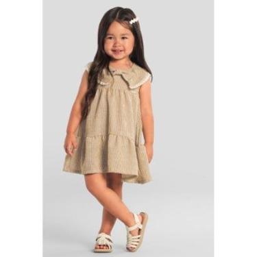 Imagem de Vestido infantil menina de laço Mundi-Feminino