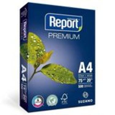 Imagem de PAPEL A4 BRANCO 75G/M2 COM 1000 FOLHAS ( 2x 500 fls )- REPORT