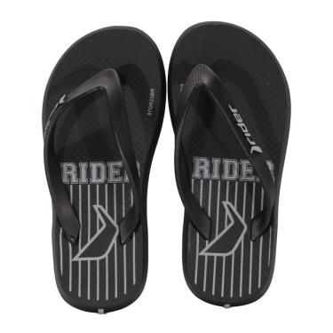 Imagem de Chinelo Infantil Rider 11957 R1 Style Preto/Cinza