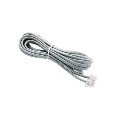 Imagem de Cabo Telefone Pino Americano 2m Cinza