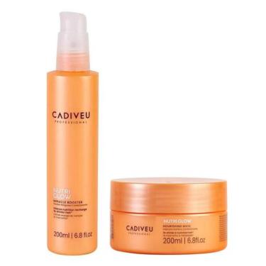 Imagem de Kit Cadiveu Nutri Glow Booster Milagroso 200l e Máscara ml
