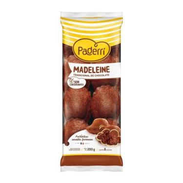 Imagem de Madeleine Tradicional de Chocolate Paderri 200g