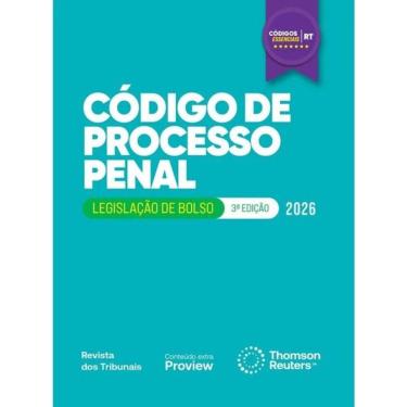 Imagem de Código De Processo Penal - Códigos Essenciais - Legislação De Bolso - 2026