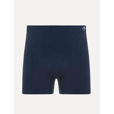 Imagem de Cueca Dudalina Boxer Seamless Logo Azul Escuro 1UN 96.02.0005 48 Taman