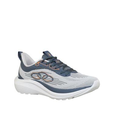 Imagem de Tênis de Corrida Cinza e Steel Passo | Olympikus-Masculino