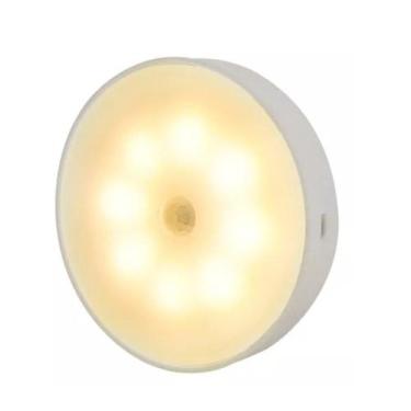 Imagem de Lâmpada Luz Led Luminária Sensor Presença Usb Recarregável - BLACK BUL