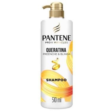 Imagem de Shampoo Pantene Pro-V Miracles Queratina Preenche & Blinda 510ml, 510m