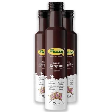 Imagem de Kit 3 Óleo de Gergelim Pazze 250ml, gergelim