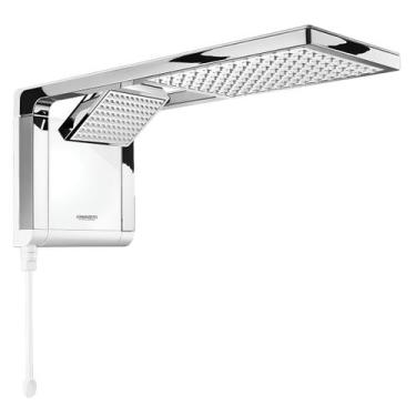 Imagem de Chuveiro Eletrônico Acqua Duo Br/Cr 220v 7800w Lorenzetti, 220V