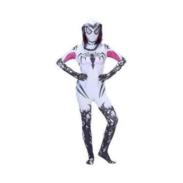 Imagem de Fantasia De Aranha Gwen Stacy Para Adultos E Crianças, Macacão De Supe