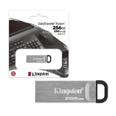 Imagem de Pen Drive 256gb Usb 3.2 Data Traveler Kyson Metal Dtkn/256gb Kingston
