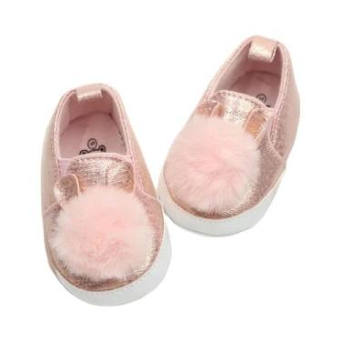 Imagem de Tênis Esportivos Para Bebê Menina 0-1,5 Anos, Solado Macio, Confortáve