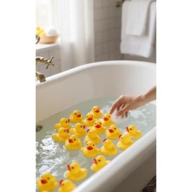 Imagem de 50 Patos de Borracha Amarelos - Diversão Garantida! - Congratulations 