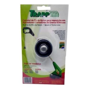Imagem de Carretel com Fio De Nylon para Aparador De Grama Elétrico Trapp Cor Pr