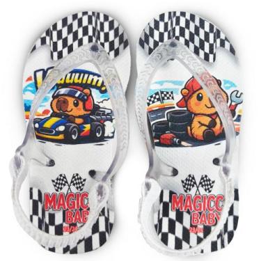Imagem de Chinelo Menino Bebê Infantil Capivara Magicc Baby MB-068, 23/24