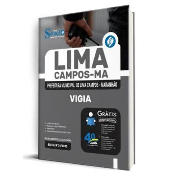 Imagem de Apostila Prefeitura de Lima Campos-MA - Vigia - Editora Solução
