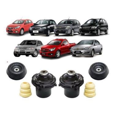 Imagem de 2 Kit De Amortecedor Dianteiro Meriva Corsa Astra Completo - QualyKits