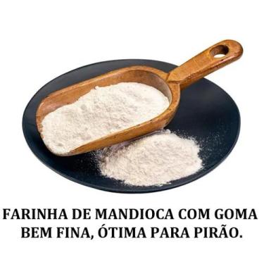 Imagem de Farinha Fina de Mandioca com Goma  Tradicional de Pernambuco - Da Roça