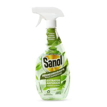 Imagem de DESENGORDURANTE SANOL EXTRATOS NATURAIS HORTELA E SALVIA 500ml 4212