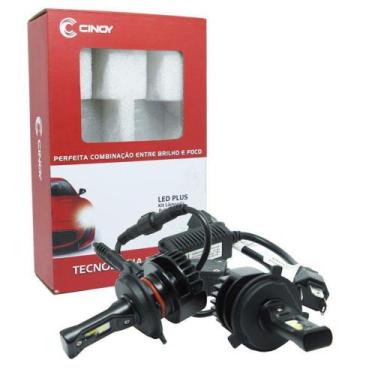 Imagem de Kit Par Lâmpada Super Led Cree Automotiva Farol Carro 8800 Lumens 12V 