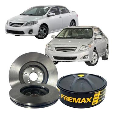 Imagem de Disco Freio Dianteiro Ventilado Toyota Corolla 2009 À 2014 - FREMAX