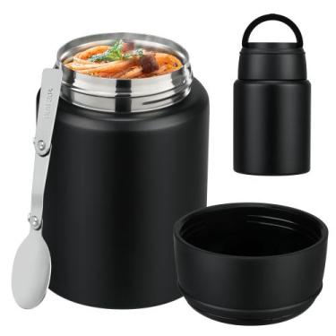 Imagem de Frasco de comida HAWEEK 470ml isolado à prova de vazamentos para crian