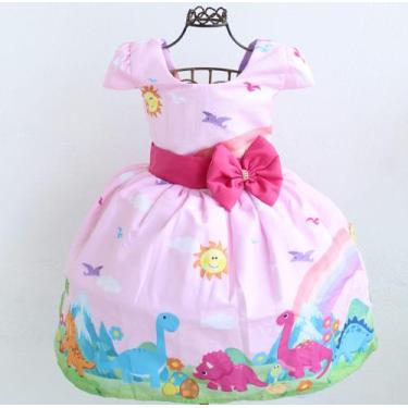 Imagem de Vestidos De Festa Diversos Temas Princesas Luxo E Tiara - Pingo De Gen