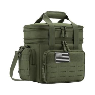 Imagem de Bolsa Térmica Tática Grande De 18L Para Almoço, Ideal Para Trabalho, D