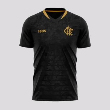 Imagem de Camisa Flamengo Infantil Braziline Brook Unissex-Unissex
