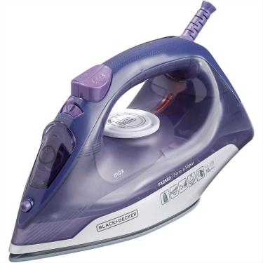 Imagem de Ferro de Passar a Vapor Black+ Decker FX2550 - Base Ceramic Gliss - 1200W - Reservatóri...