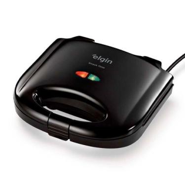 Imagem de Sanduicheira Elgin Snack Time, 110V, Preto