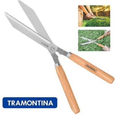 Imagem de Tesoura De Cortar Grama Lâmina Profissional Tramontina