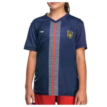 Imagem de Camiseta Penalty Futebol Juv 727 MR Infantil - Azbcverm, 8