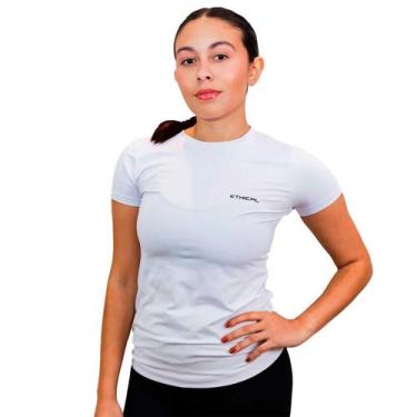 Imagem de Camiseta Dry Fit Feminina Branca - Ethical, Branco, GG