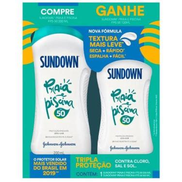 Imagem de Kit Protetor Solar Sundown Praia E Piscina FPS50 200ML 100ML - 2-JOHNS